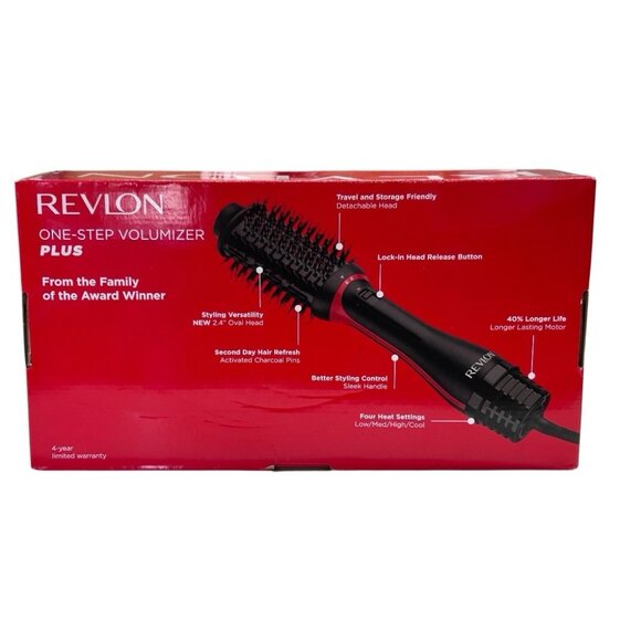 Revlon One-Step Volumizer Plus Hair Dryer Hot Air Brush - Picture 2 of 3